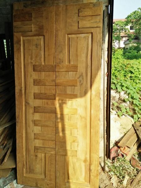 Teak Wood Modern Designer Door 07