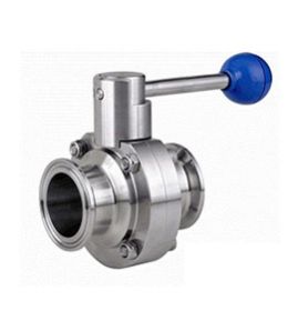 Tri Clover End Butterfly Valve