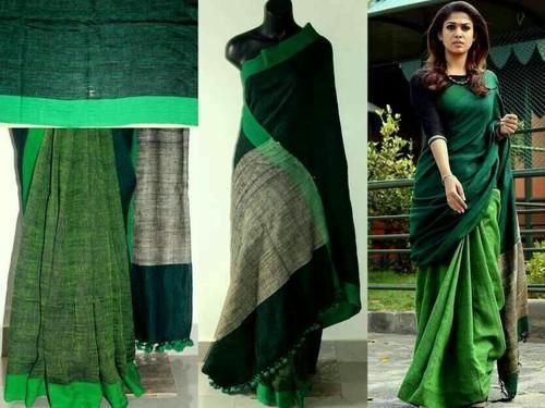 Linen Sarees 02