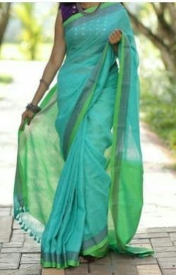 Linen Sarees 04