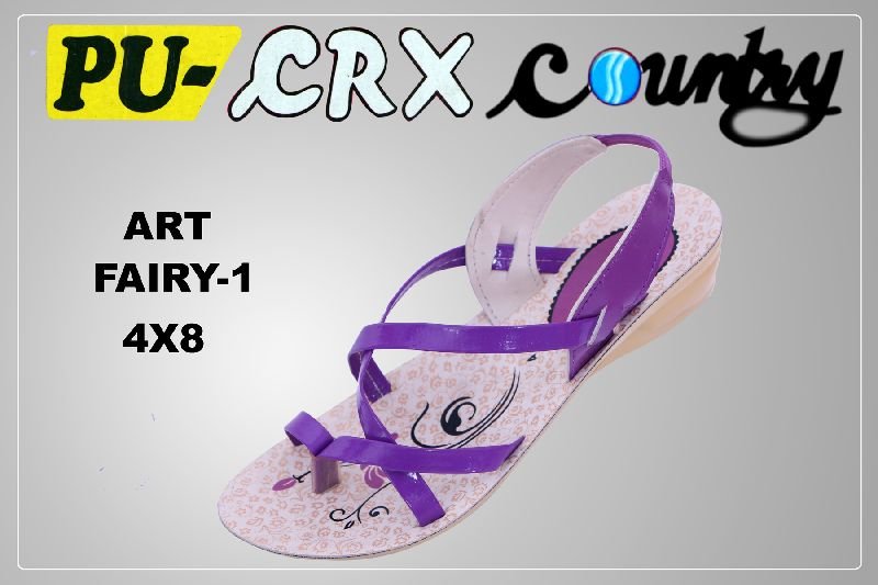 Purple  Ladies Sandal