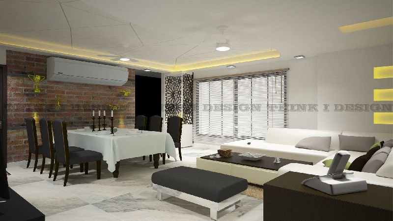 Living & Dining Room Interior Designing Services 05