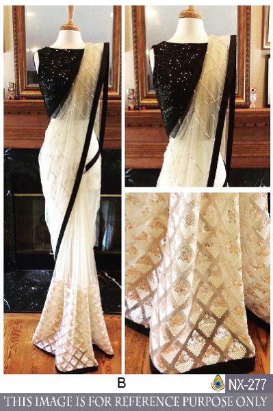NX-277-B Designer Saree