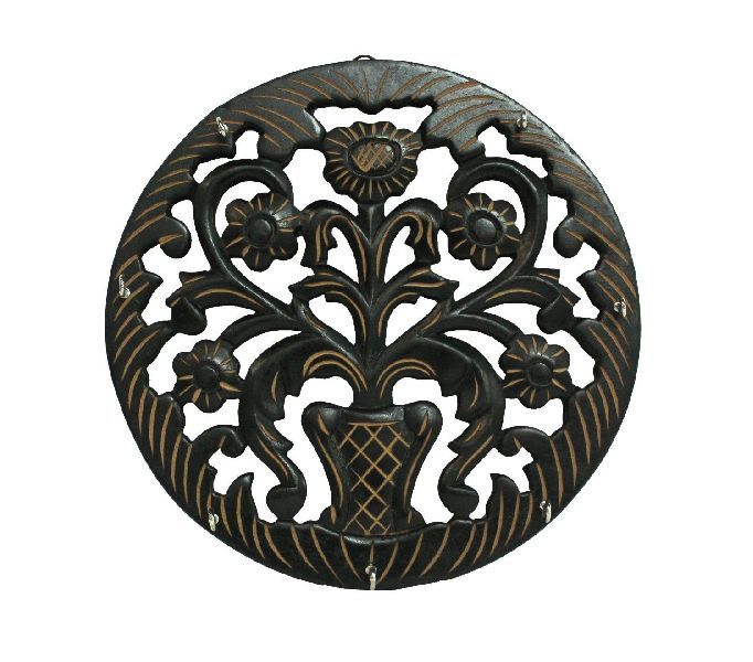 Wooden Key Hanger 02