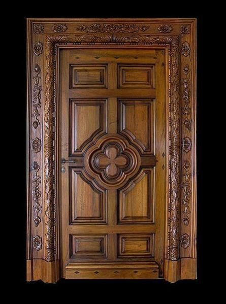 Wooden Main Door 11