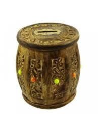 Wooden Money Bank 04