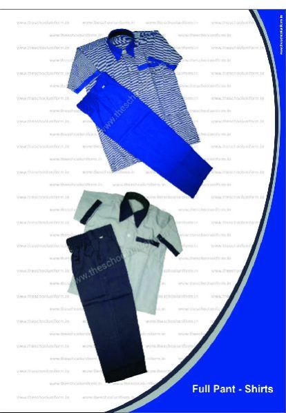 Boys School Shirt Full Pants
