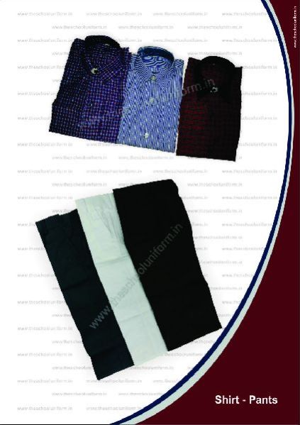 Boys School Shirt Full Pants