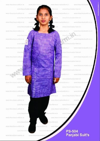 PS-504 Girls School Punjabi Suit