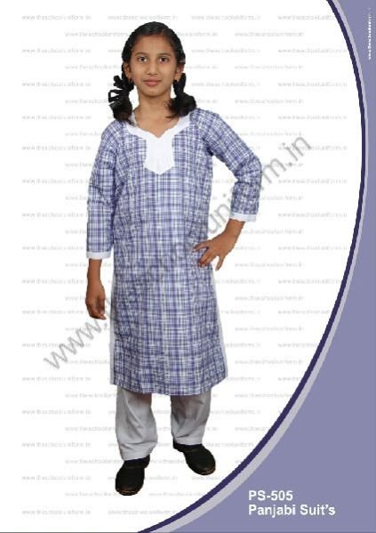 PS-505 Girls School Punjabi Suit