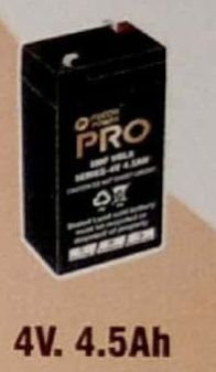 4 V 4.5 AH Pecon Pro SMF Vrla Battery
