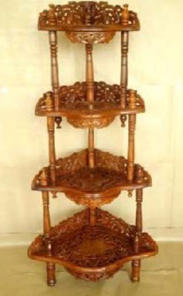 Wooden Corner Table 05