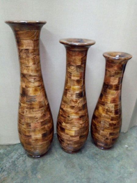 Wooden Flower Pot 06