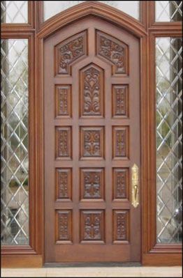 Wooden Main Door 06