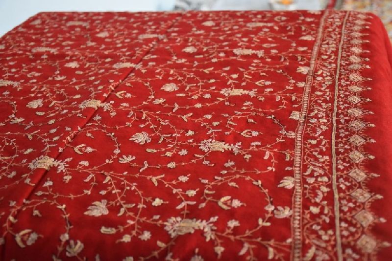 Designer Kashmiri Embroidered Shawl 05