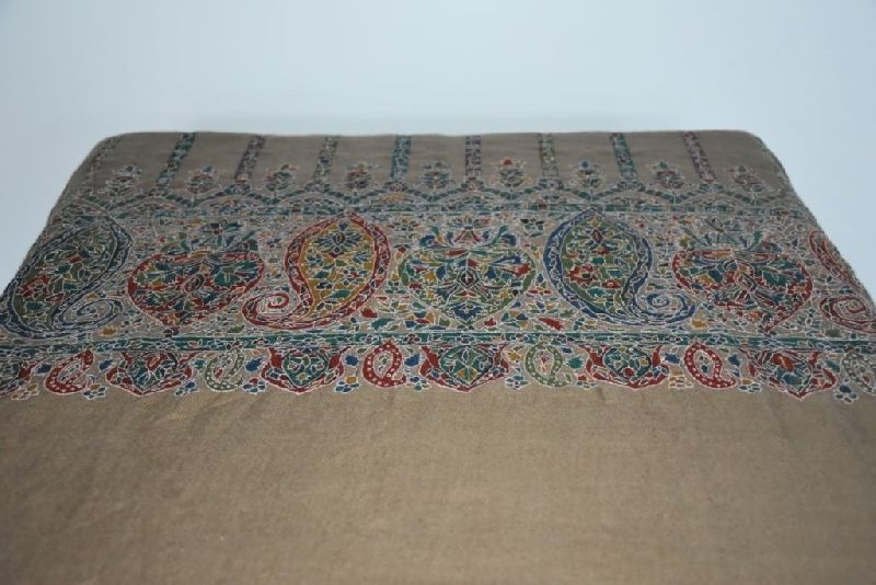 Designer Kashmiri Embroidered Shawl 06