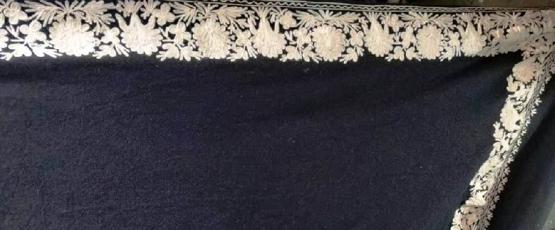 Kashmiri Embroidery Border Shawl 01