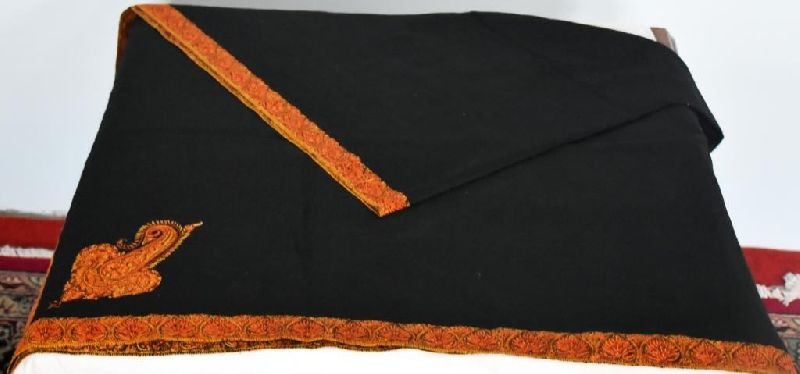 Kashmiri Embroidery Border Shawl 05