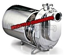 Sanitary Self Priming Pump with Self Priming Body