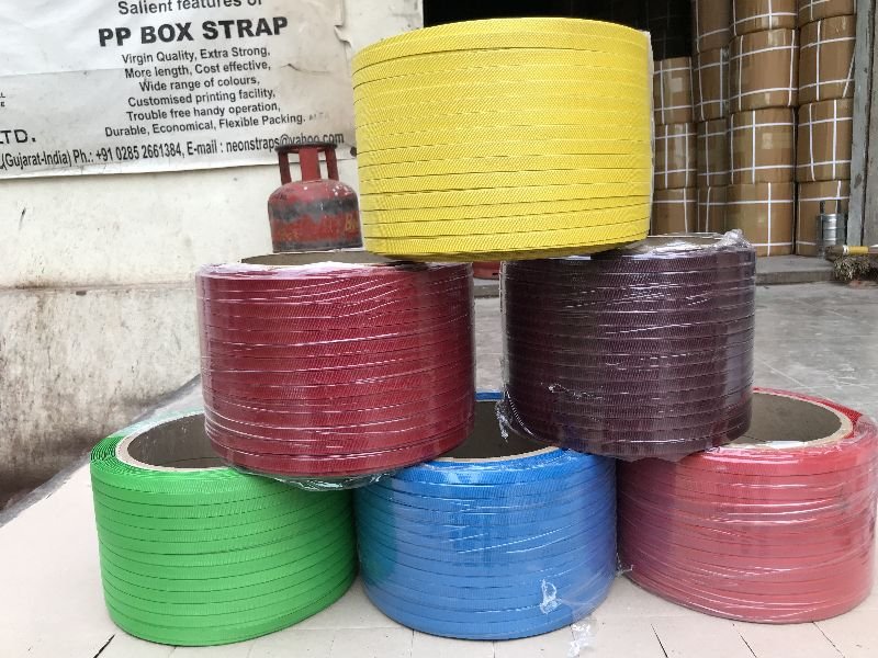 Semi Automatic Box Strapping Rolls 05