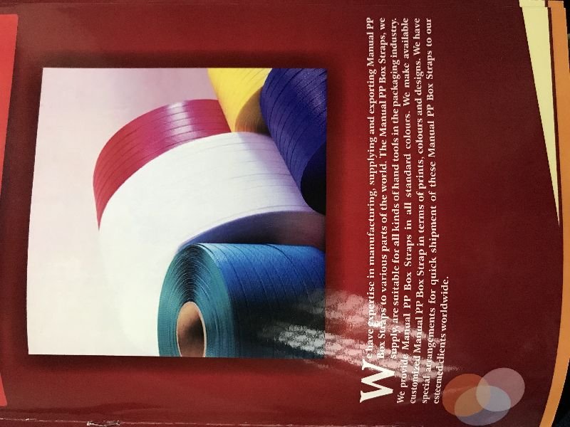 Semi Automatic Box Strapping Rolls 08