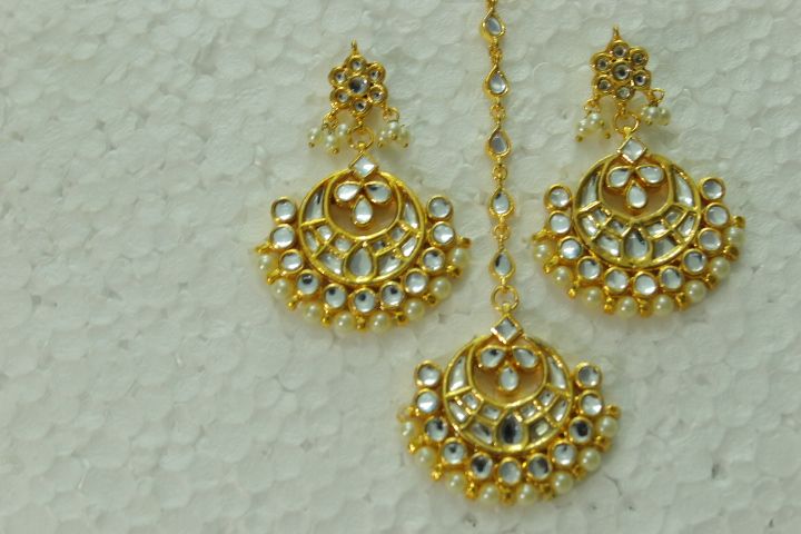 Earring Maang Tikka Set 02