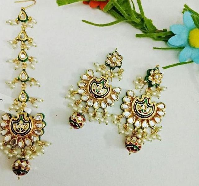 Earring Maang Tikka Set 06