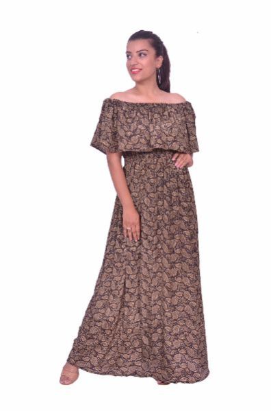 Long Cotton One Piece Dress 10