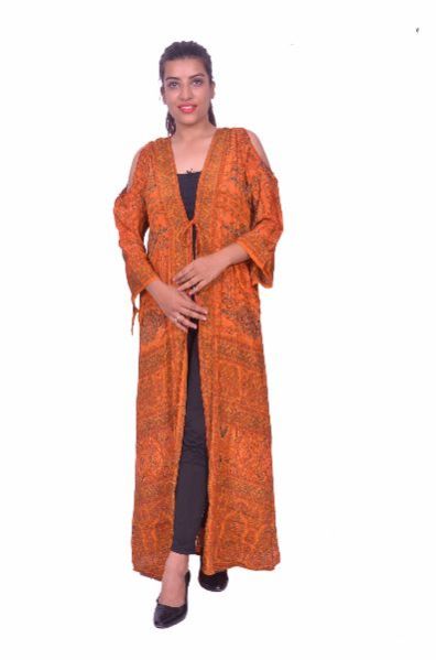 Long Cotton One Piece Dress 28