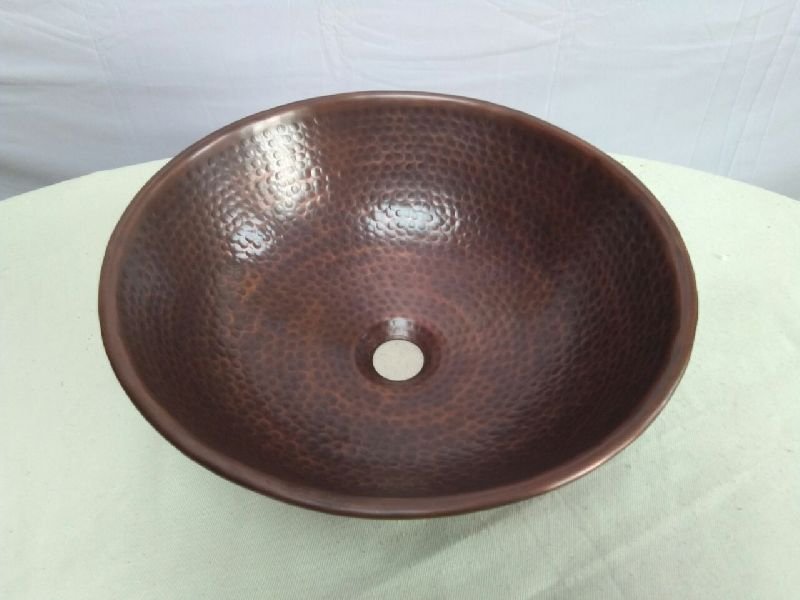 Copper Wash Basin 03