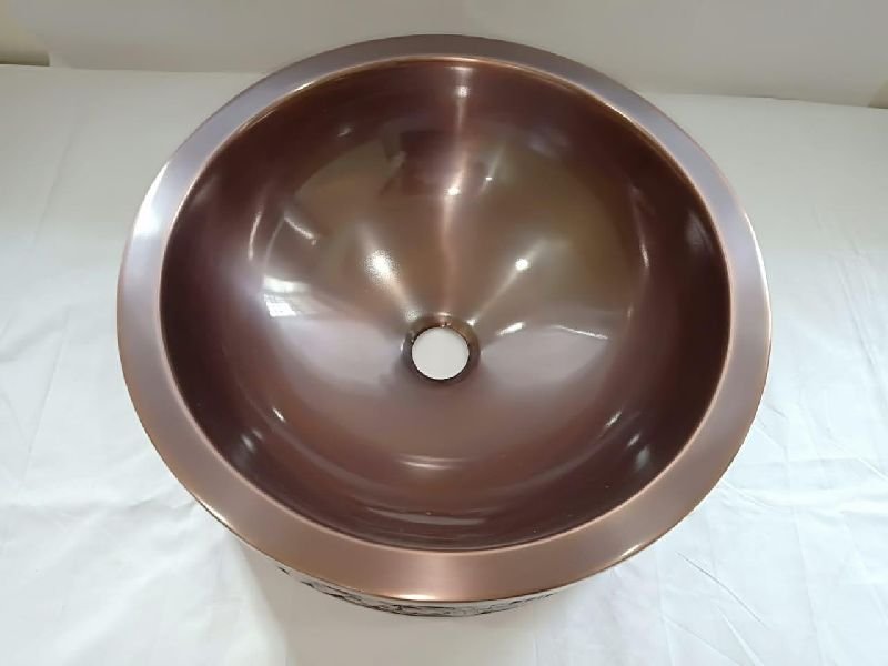 Copper Wash Basin 05