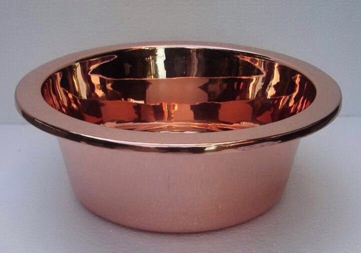 Copper Wash Basin 10