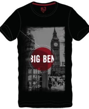 Mens Round Neck T-Shirt 01