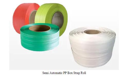 Semi - Automatic Box Strap Rolls 02