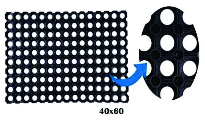 Rubber Hollow Mat 03