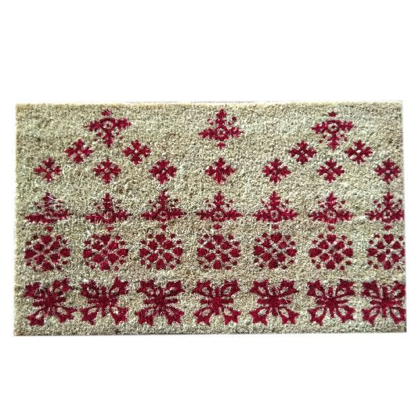 PVC Backed Designer Coir Mat 06