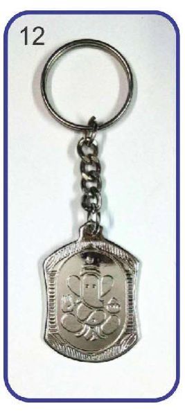 12 Metal Keychain