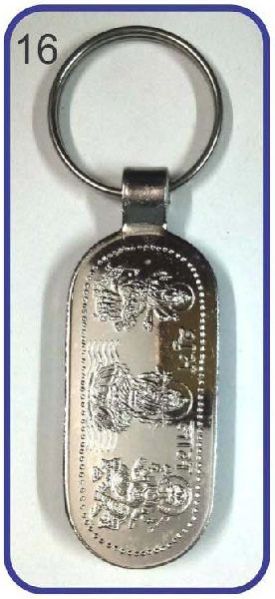 16 Metal Keychain