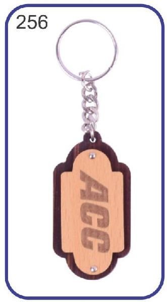 256 Wooden Keychain