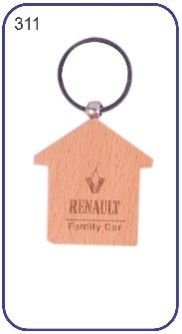 311 Wooden Keychain