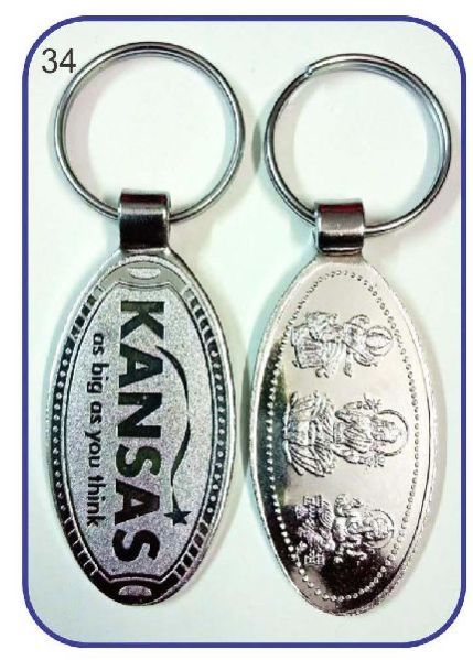 34 Metal Keychain