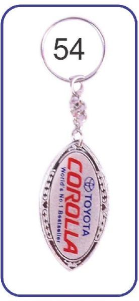 54 Metal Keychain