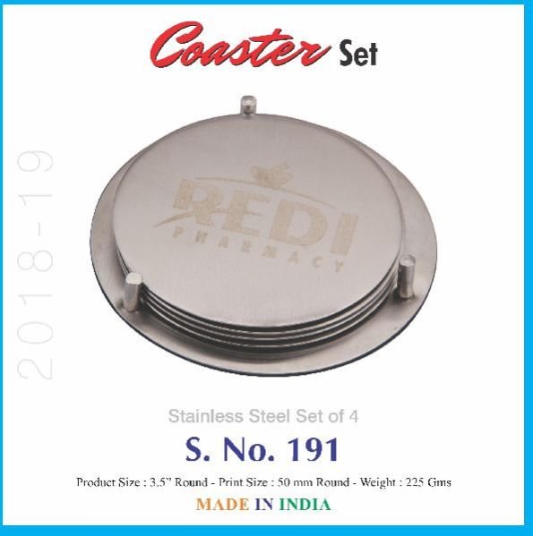 Metal Coaster Set 01