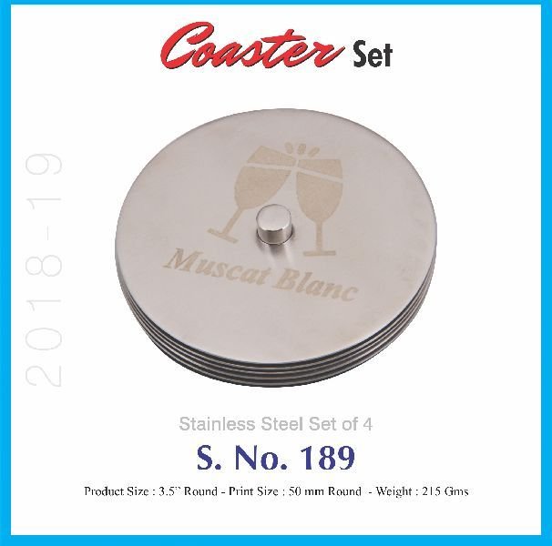 Metal Coaster Set 02