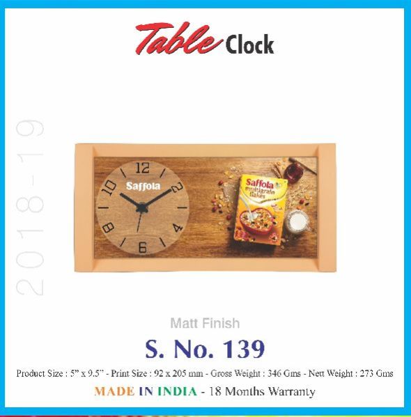 Table Clock 06