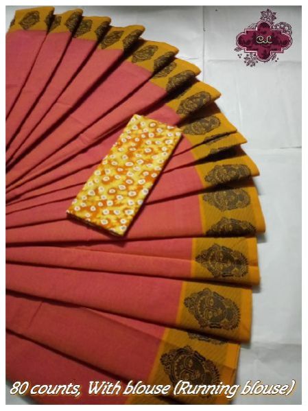 Pure Cotton Saree 16