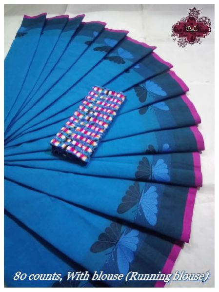 Pure Cotton Saree 17