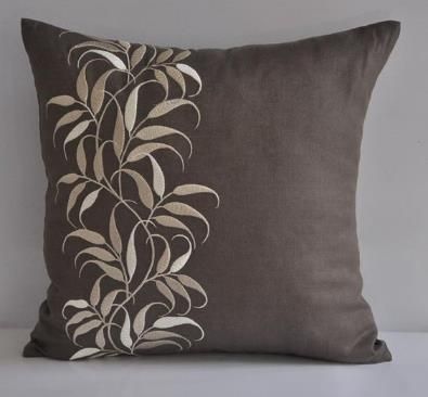 Embroidered Cushion Cover 04