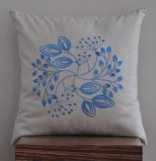 Embroidered Cushion Cover 06
