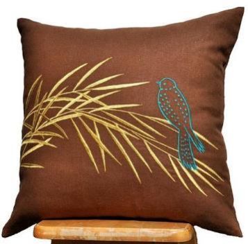 Embroidered Cushion Cover 07